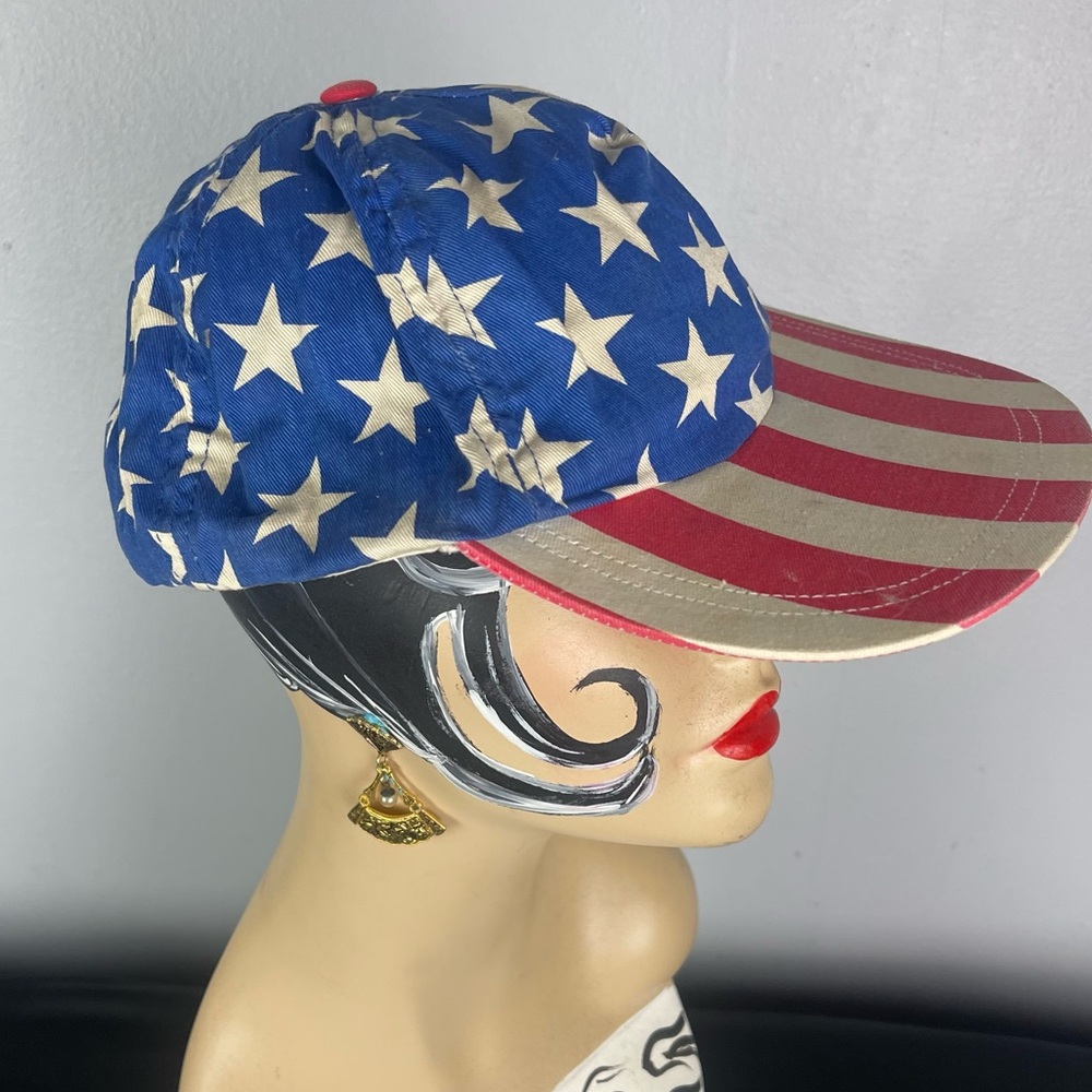 Vintage USA Flag Cap